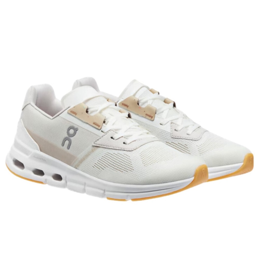 On Running Women's Cloudrift Shoes - Undyed White / Sand